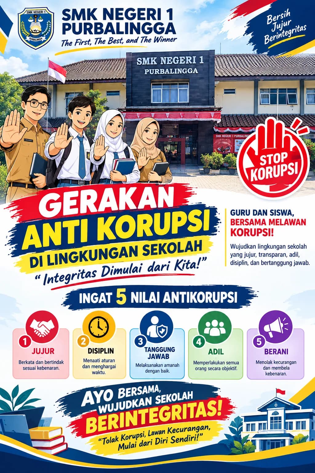 Sosialisasi Pendidikan Antikorupsi: Tumbuhkan Budaya Integritas dan Transparansi Sejak Dini