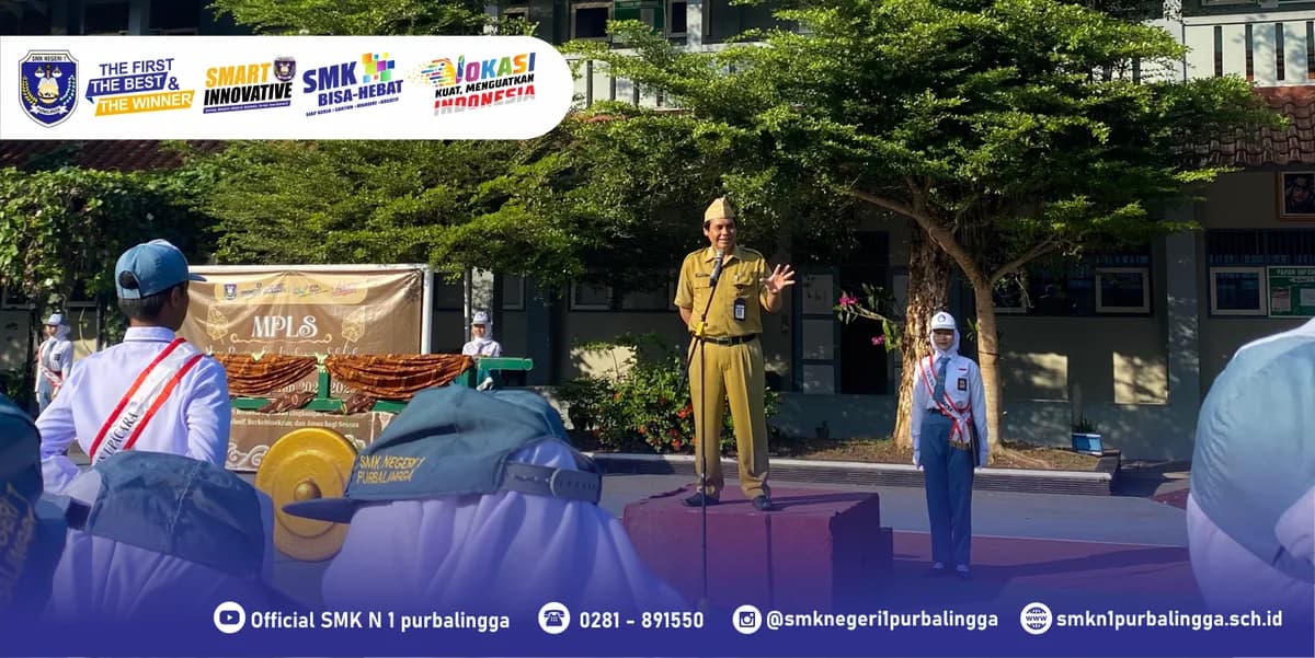 Sebanyak 499 Peserta Didik Baru Mengikuti Rangkaian MPLS 2024 di SMKN 1 Purbalingga