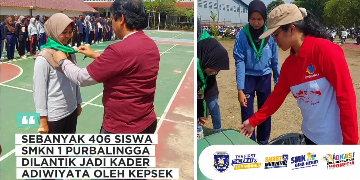 Gerakan Sekolah Adiwiyata: SMKN 1 Purbalingga Kukuhkan 406 Kader Lingkungan Hidup