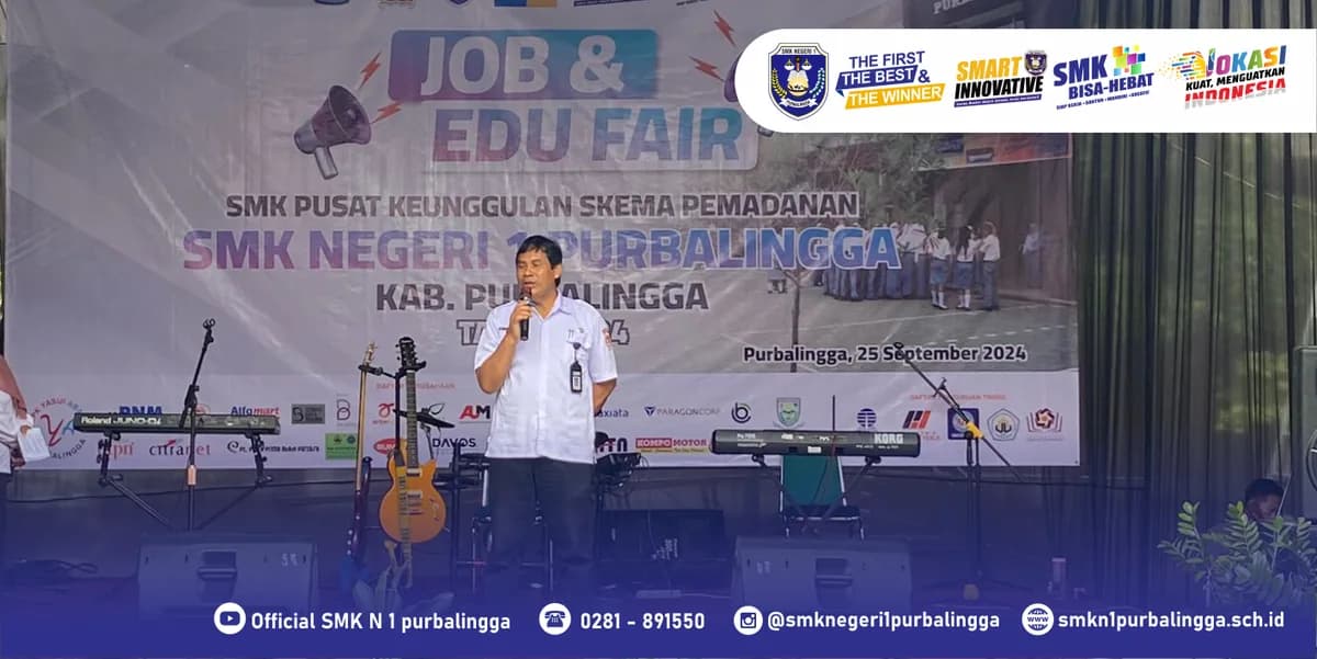 SMKN 1 Purbalingga Sukses Gelar Job and Edu Fair 2024: Jembatani Siswa dan Alumni ke Dunia Kerja